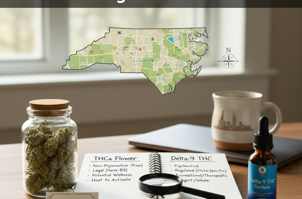 Understanding THCa Flower vs. Delta-9 THC: A Detailed Breakdown for Raleigh Cannabis Enthusiasts