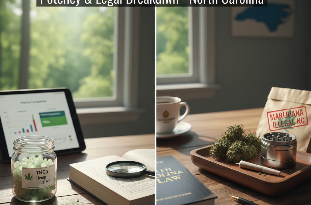 THCa vs. Traditional Marijuana: A Potency and Legal Breakdown for North Carolina Residents